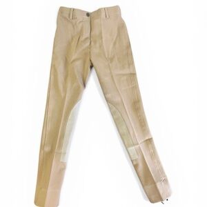 Equistar Tan Riding Breeches Size 16 NWT Knee Patch English Riding Pants